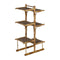 Planken Beige Bamboe 57 x 32 x 100 cm