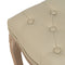 Kruk Beige Rubberwood 110 x 47 x 36 cm