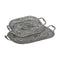 Set van trays Grijs 49,5 x 31 x 5,5 cm (2 Stuks)