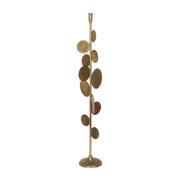 Kaarshouder Gouden Ijzer 20,5 x 20,5 x 88,5 cm