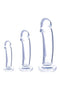 NMC TRIPLE LOVER - 3 IN 1 TRAINING KIT SET WITH 3 DIFFERENT SIZE DILDO CLEAR