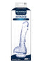 NMC 7 INCH REALISTIC DILDO WITH SUCTION CUP CLEAR