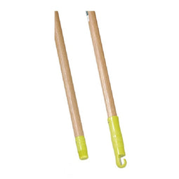 Linea Houten Steel met Schroefdraad 130 cm