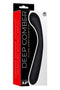 NMC 9.5 INCH SILICONE DOUBLE HEADED PLUG BLACK