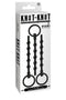 NMC 3 IN 1 SILICONE URETHRAL SOUND KIT SET BLACK