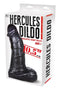 NMC 10.5 INCH PVC GIANT DILDO BLACK