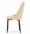 Eetkamerstoel CAPRI - set van 2 - beige - 93x48x56 cm