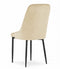 Eetkamerstoel CAPRI - set van 2 - beige - 93x48x56 cm