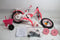 Volare Ashley Kinderfiets Meisjes 12 inch Rood/Roze