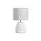 Bureaulamp DKD Home Decor Gouden Wit Keramiek 220 V 50 W (28 x 28 x 42 cm)