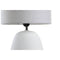 Bureaulamp DKD Home Decor Gouden Wit Keramiek 220 V 50 W (28 x 28 x 42 cm)