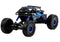 Rc monster truck - blauw - 1:18 schaal