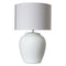 Bureaulamp DKD Home Decor Wit Porselein 25 W 50 W 220 V 38 x 38 x 58 cm