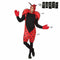 Kostuums voor Volwassenen Th3 Party Rood dieren (3 Onderdelen) Maat XL