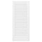 Kastdeuren louvre design 4 st 69x29,5 cm wit