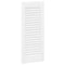 Kastdeuren louvredesign 2 st 61,5x29,5 cm wit