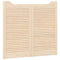 Draaideuren louvre design 2-Paar 90x100 cm massief grenenhout