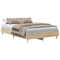 Bedframe zonder matras 120x190cm spaanplaat sonoma eikenkleurig