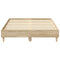 Bedframe zonder matras 120x190cm spaanplaat sonoma eikenkleurig