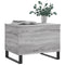 Salontafel 60x44,5x45 cm bewerkt hout grijs sonoma eikenkleurig