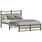 Bedframe zonder matras hout sonoma eikenkleurig 120x190 cm