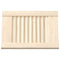 Kastdeur met lamellen 39,5x29,5 cm massief grenenhout