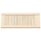 Kastdeur met lamellen 69x29,5 cm massief grenenhout