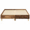 Bedframe zonder matras 135x190 cm bewerkt hout oud hout