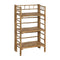 Planken Beige Bamboe 61 x 34 x 104 cm