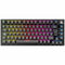Draadloos toetsenbord Newskill Zwart Qwerty Spaans
