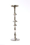 Light&living Kaarsenhouder Ø14x51 cm VICARI glans nikkel