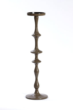 Light&living Kaarsenhouder Ø14x51 cm VICARI glans bruin
