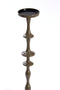 Light&living Kaarsenhouder Ø14x51 cm VICARI glans bruin