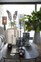 Light&living Kaarsenhouder Ø14x51 cm VICARI glans bruin
