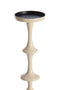 Light&living Kaarsenhouder Ø14x51 cm VICARI glans crème