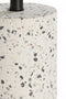 Light&living Lampvoet Ø11x25 cm RANDY terrazzo wit+mat zwart
