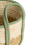 Light&living Mand S/3 max Ø33x23 cm KINSALE naturel-crème-mint