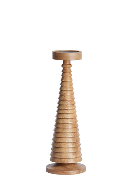 Light&living Kaarsenhouder Ø13,5x40,5 cm ALMOLA mango hout naturel