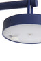Light&living Wandlamp LED 19x13x8,5 cm TOLIARA kobalt blauw