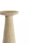 Light&living Kaarsenhouder 12,5x12x37 cm OTA zand+licht bruin gespikkeld