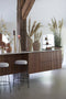 Light&living Kaarsenhouder 12,5x12x37 cm OTA zand+licht bruin gespikkeld