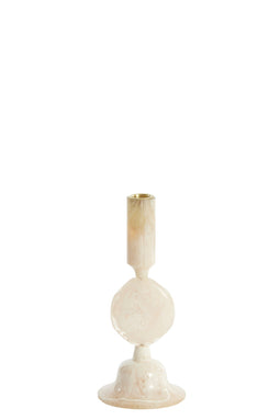 Light&living Kandelaar Ø10x25 cm KUMOPA crème