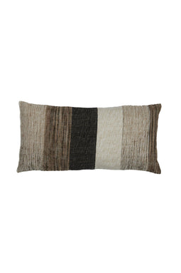 Light&living Kussen 60x30 cm MINTE crème+zwart+bruin