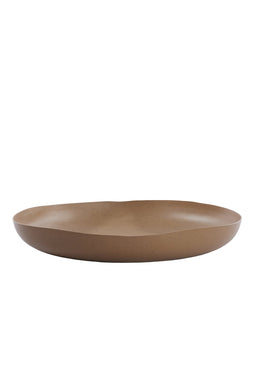Light&living Schaal 44x43,5x7 cm ANZIO terra+bruin gespikkeld