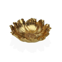 Middenstuk Versa Gouden Bloem 17 x 5,2 x 17,5 cm