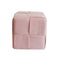 Poef Versa Roze Hout MDF 43 x 43 x 43 cm