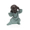 Decoratieve figuren Versa Hars Boeddha 6 x 12 x 10,5 cm