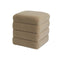 Poef Versa Bruin Hout MDF 40 x 42 x 40 cm