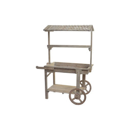 Tuinwagen DKD Home Decor Lichtbruin 95 x 44 x 130 cm