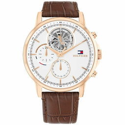 Horloge Heren Tommy Hilfiger STEWART Wit (Ø 44 mm)